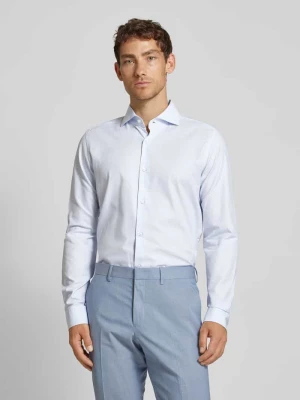 Koszula biznesowa o kroju slim fit z kołnierzykiem typu kent Joop!