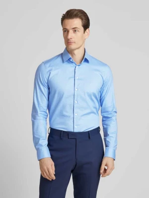 Koszula biznesowa o kroju slim fit z kołnierzykiem typu kent model ‘Bari’ CK Calvin Klein