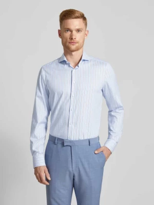 Koszula biznesowa o kroju slim fit z kołnierzykiem typu kent model ‘HAI’ OLYMP Level Five