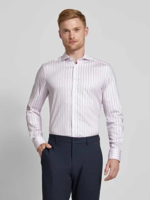 Koszula biznesowa o kroju slim fit z kołnierzykiem typu kent model ‘HAI’ OLYMP Level Five