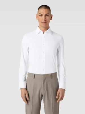 Koszula biznesowa o kroju slim fit z kołnierzykiem typu kent model ‘Hank’ Boss