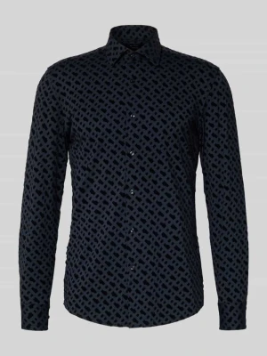 Koszula biznesowa o kroju slim fit z kołnierzykiem typu kent model ‘HANK’ Boss