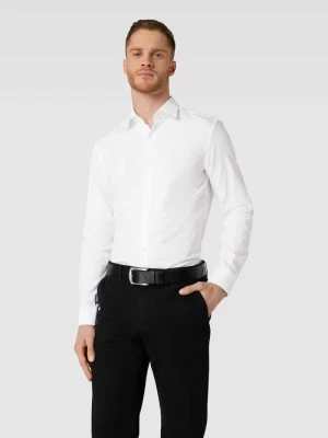 Koszula biznesowa o kroju slim fit z kołnierzykiem typu kent model ‘Kenno’ HUGO