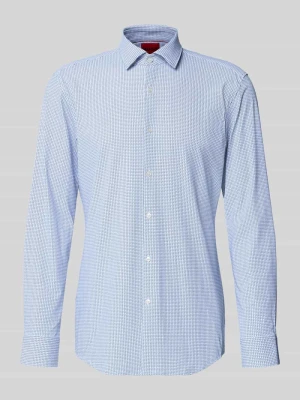Koszula biznesowa o kroju slim fit z kołnierzykiem typu kent model ‘KENNO’ HUGO