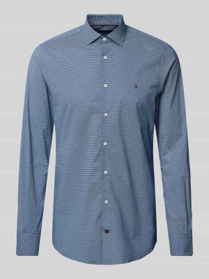 Koszula biznesowa o kroju slim fit z kołnierzykiem typu kent model ‘Parker’ Tommy Hilfiger Tailored