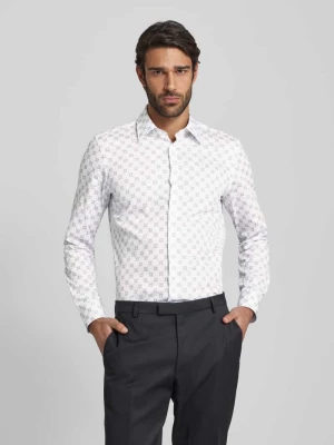 Koszula biznesowa o kroju slim fit z kołnierzykiem typu kent model ‘Pierce’ JOOP! Collection