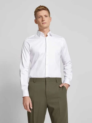 Koszula biznesowa o kroju slim fit z kołnierzykiem typu kent model ‘Pit’ Joop!