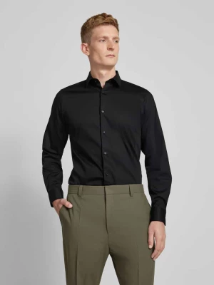 Koszula biznesowa o kroju slim fit z kołnierzykiem typu kent model ‘Pit’ Joop!