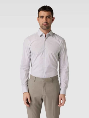Koszula biznesowa o kroju slim fit z kołnierzykiem typu kent model ‘Pit’ JOOP! Collection