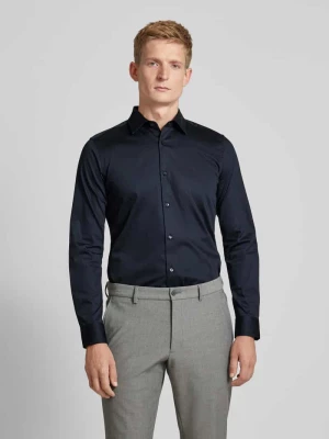 Koszula biznesowa o kroju slim fit z kołnierzykiem typu kent model ‘Pit’ JOOP! Collection