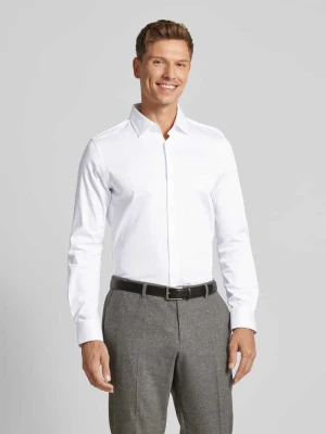 Koszula biznesowa o kroju slim fit z kołnierzykiem typu kent model ‘Pit’ JOOP! Collection