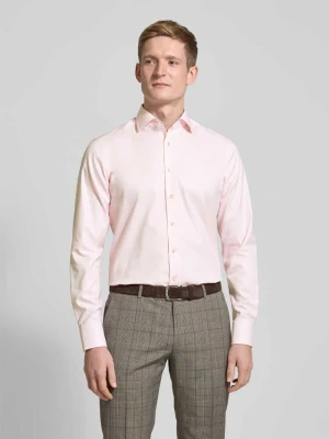 Koszula biznesowa o kroju slim fit z kołnierzykiem typu kent model ‘Savio’ OLYMP SIGNATURE SLIM FIT