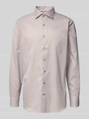 Koszula biznesowa o kroju slim fit z kołnierzykiem typu kent model ‘Savio’ OLYMP SIGNATURE SLIM FIT