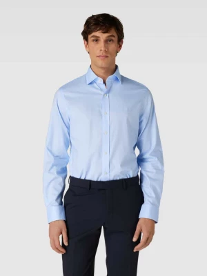 Koszula biznesowa o kroju slim fit z kołnierzykiem typu kent Polo Ralph Lauren