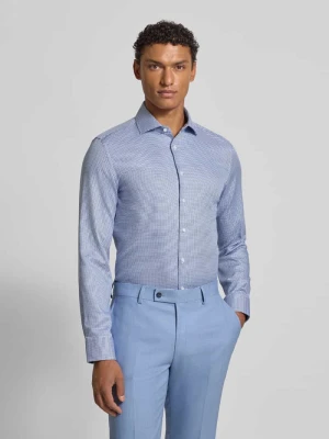 Koszula biznesowa o kroju slim fit z kołnierzykiem typu kent seidensticker