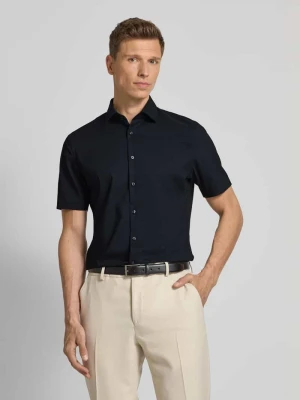 Koszula biznesowa o kroju slim fit z krótkim rękawem Jake*s