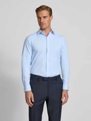 Koszula biznesowa o kroju slim fit z listwą guzikową CK Calvin Klein