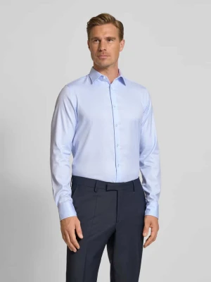 Koszula biznesowa o kroju slim fit z listwą guzikową CK Calvin Klein