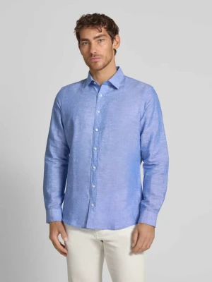 Koszula biznesowa o kroju slim fit z listwą guzikową Jake*s