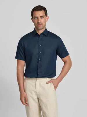 Koszula biznesowa o kroju slim fit z listwą guzikową Jake*s