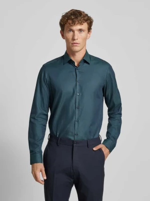 Koszula biznesowa o kroju slim fit z listwą guzikową Jake*s