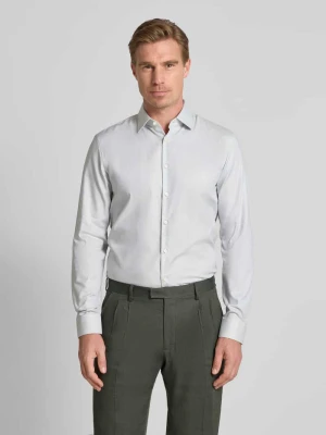 Koszula biznesowa o kroju slim fit z listwą guzikową Jake*s