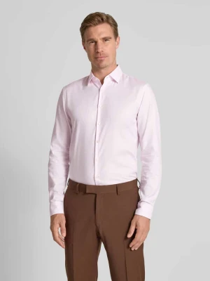 Koszula biznesowa o kroju slim fit z listwą guzikową Jake*s