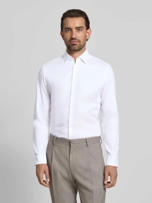 Koszula biznesowa o kroju slim fit z listwą guzikową Jake*s