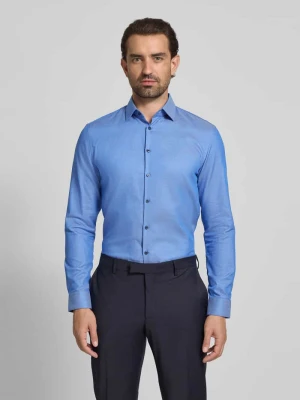 Koszula biznesowa o kroju slim fit z listwą guzikową Jake*s