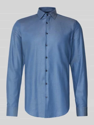 Koszula biznesowa o kroju slim fit z listwą guzikową Jake*s