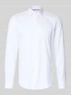 Koszula biznesowa o kroju slim fit z listwą guzikową Jake*s