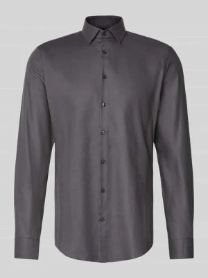 Koszula biznesowa o kroju slim fit z listwą guzikową Jake*s