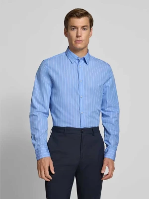 Koszula biznesowa o kroju slim fit z listwą guzikową Jake*s