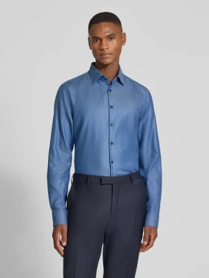 Koszula biznesowa o kroju slim fit z listwą guzikową Jake*s