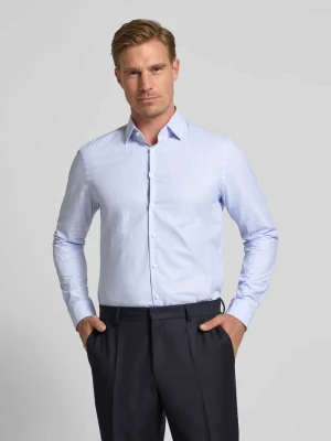 Koszula biznesowa o kroju slim fit z listwą guzikową Jake*s