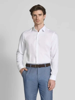 Koszula biznesowa o kroju slim fit z listwą guzikową Jake*s