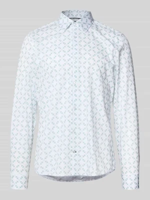 Koszula biznesowa o kroju slim fit z listwą guzikową JOOP! Collection