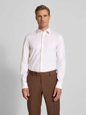 Koszula biznesowa o kroju slim fit z listwą guzikową model ‘Adley’ Tiger Of Sweden