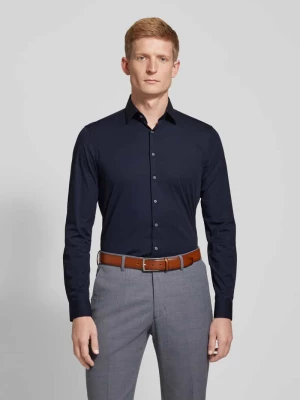 Koszula biznesowa o kroju slim fit z listwą guzikową model ‘Bari’ CK Calvin Klein
