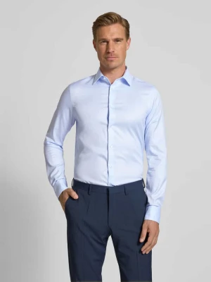 Koszula biznesowa o kroju slim fit z listwą guzikową model ‘Harrison’ CK Calvin Klein