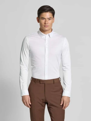 Koszula biznesowa o kroju slim fit z listwą guzikową model ‘trostol’ Matinique