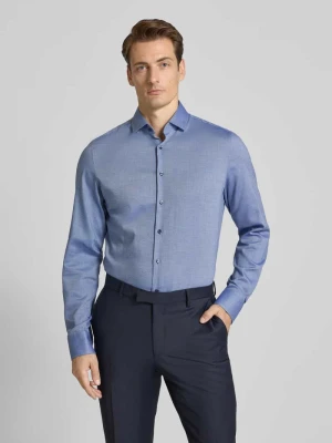 Koszula biznesowa o kroju slim fit z listwą guzikową OLYMP Level Five