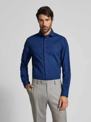 Koszula biznesowa o kroju slim fit z listwą guzikową Tommy Hilfiger Tailored