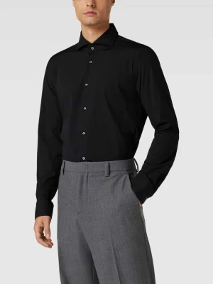 Koszula biznesowa o kroju Slim Fit z mankietami sportowymi JOOP! Collection