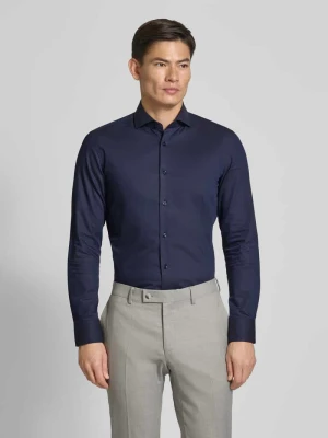 Koszula biznesowa o kroju slim fit z mieszanki bawełny Boss