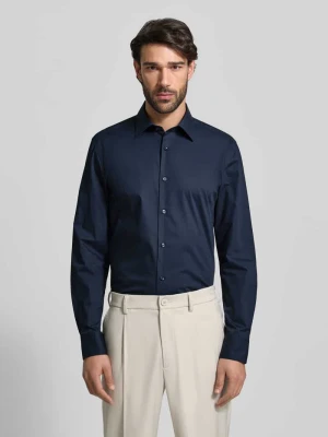 Koszula biznesowa o kroju slim fit z mieszanki bawełny model ‘H-HANK’ Boss