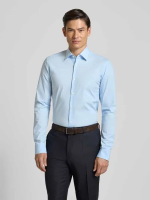 Koszula biznesowa o kroju slim fit z mieszanki bawełny model 'H-HANK-KENT-C1-214' Boss