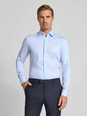 Koszula biznesowa o kroju slim fit z mieszanki bawełny model ‘HANK’ Boss