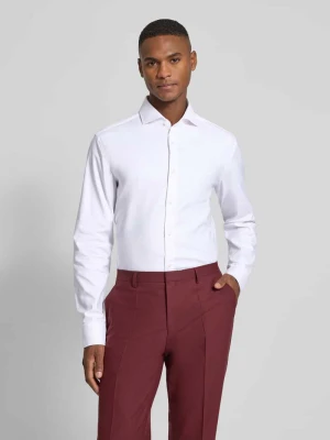 Koszula biznesowa o kroju slim fit z mieszanki bawełny model ‘HANK’ Boss