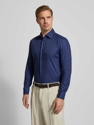 Koszula biznesowa o kroju slim fit z mieszanki bawełny model ‘HANK’ Boss